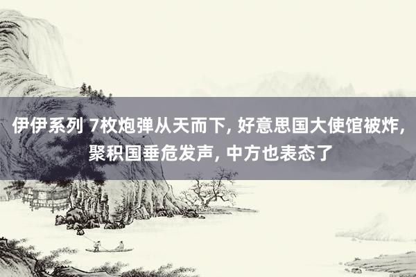 伊伊系列 7枚炮弹从天而下， 好意思国大使馆被炸， 聚积国垂危发声， 中方也表态了