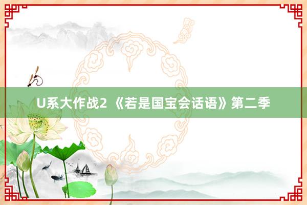 U系大作战2 《若是国宝会话语》第二季