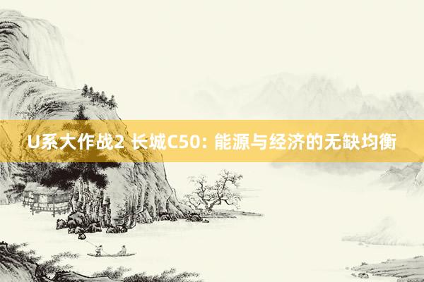 U系大作战2 长城C50: 能源与经济的无缺均衡