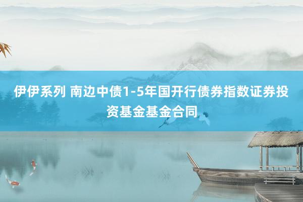 伊伊系列 南边中债1-5年国开行债券指数证券投资基金基金合同