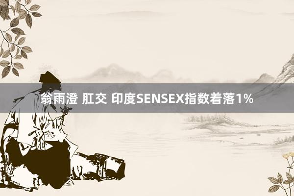 翁雨澄 肛交 印度SENSEX指数着落1%